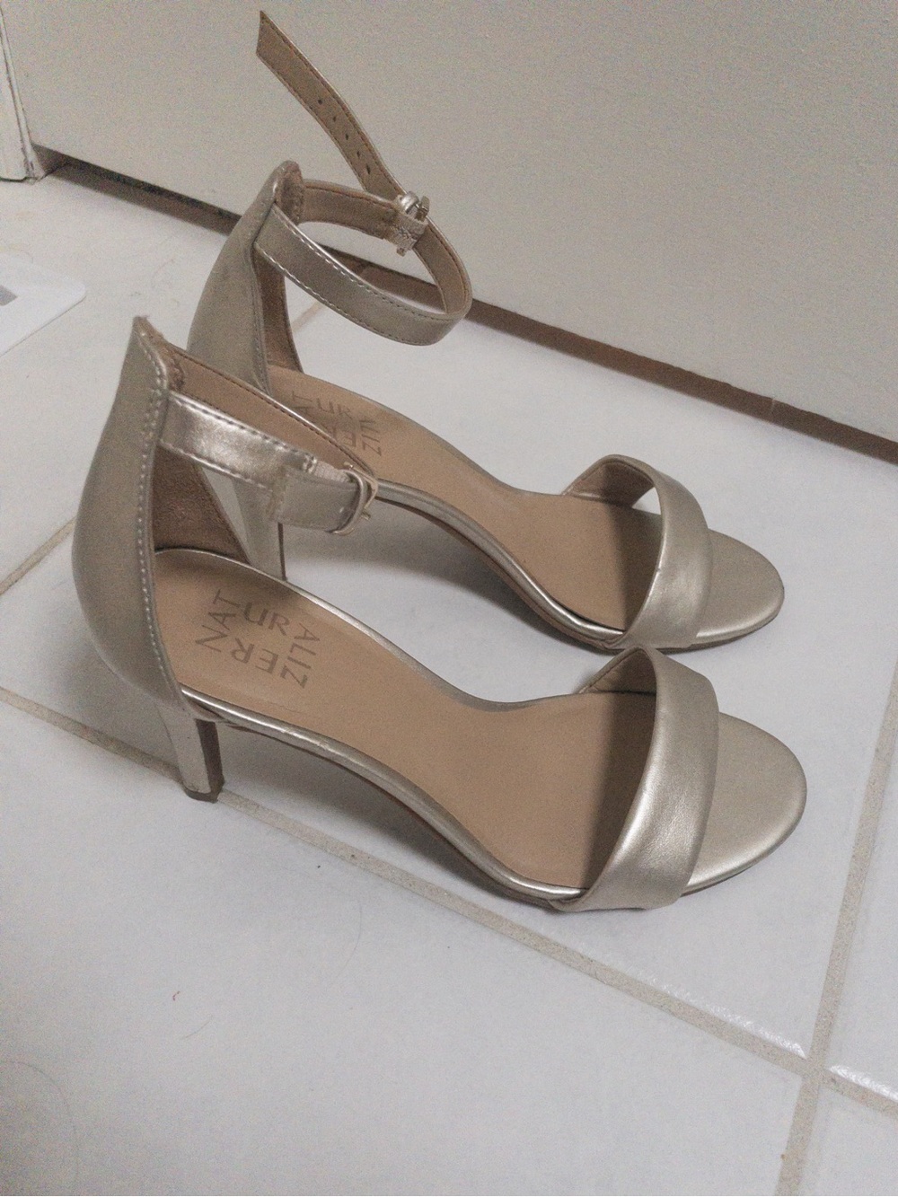 Naturalizer Champagne Heels